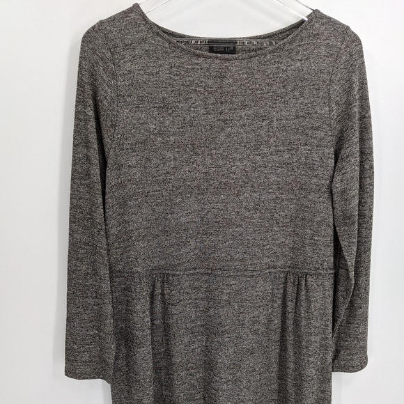 J. Jill Wearever Collection Grey Long Sleeve Dress - Picture 3 of 8
